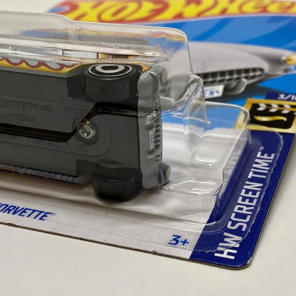 Hot Wheels cardboard card
